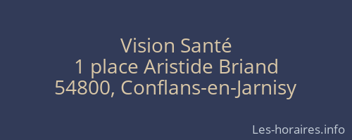 Vision Santé
