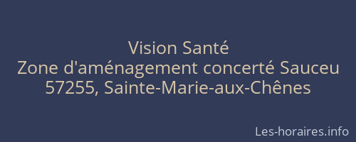 Vision Santé