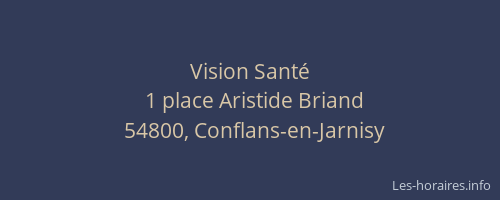 Vision Santé