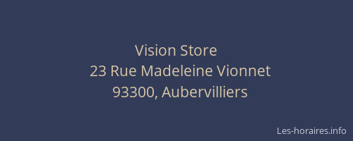 Vision Store