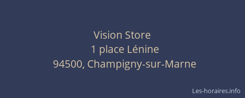Vision Store