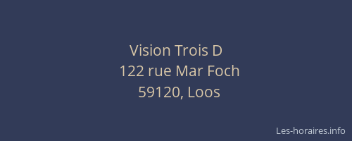 Vision Trois D
