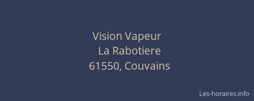 Vision Vapeur