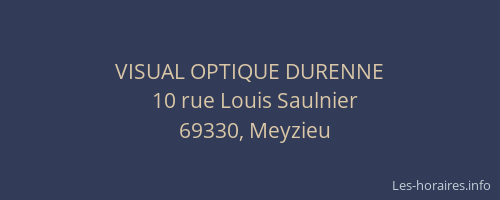 VISUAL OPTIQUE DURENNE