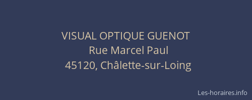 VISUAL OPTIQUE GUENOT