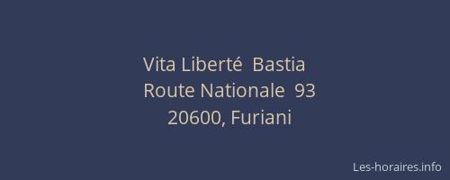 Vita Liberté  Bastia