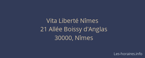 Vita Liberté Nîmes