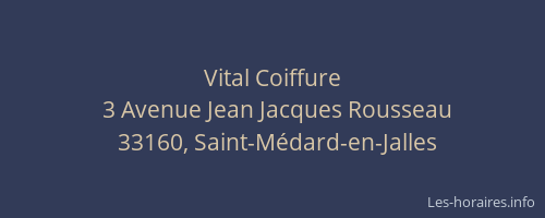 Vital Coiffure