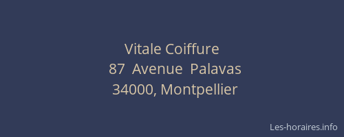 Vitale Coiffure