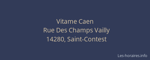 Vitame Caen
