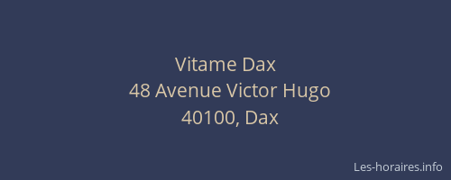 Vitame Dax