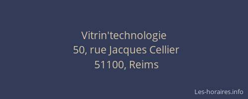 Vitrin'technologie
