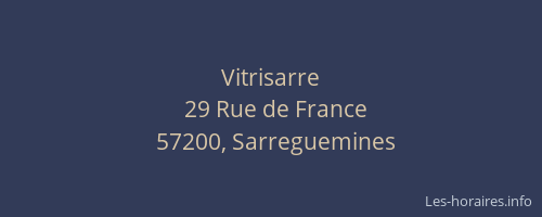 Vitrisarre