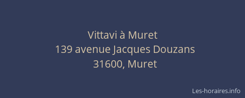 Vittavi à Muret