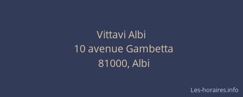 Vittavi Albi