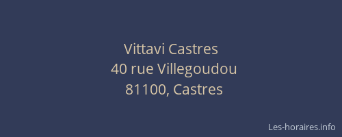 Vittavi Castres