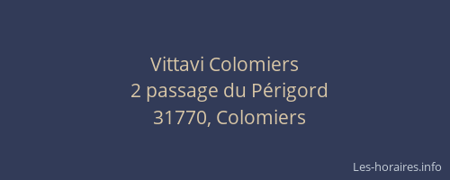 Vittavi Colomiers