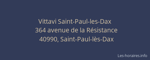 Vittavi Saint-Paul-les-Dax