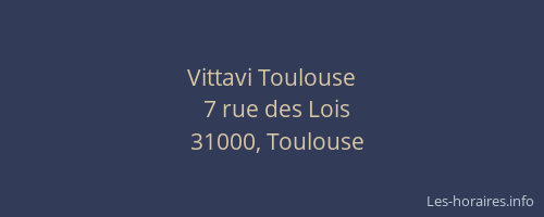 Vittavi Toulouse