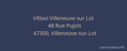 Vittavi Villeneuve sur Lot