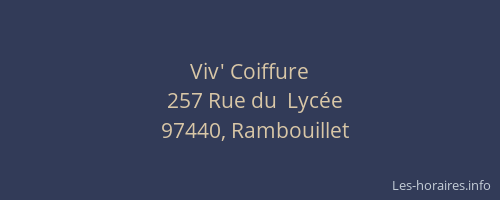Viv' Coiffure