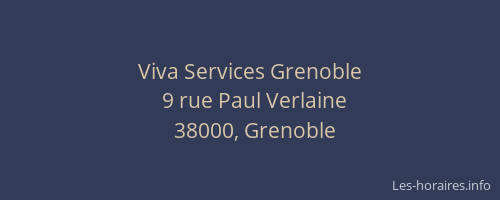 Viva Services Grenoble