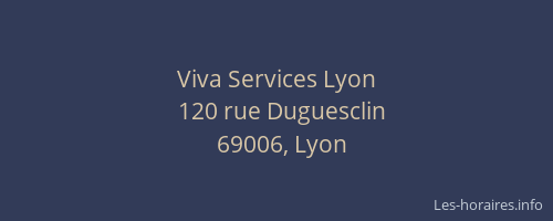 Viva Services Lyon
