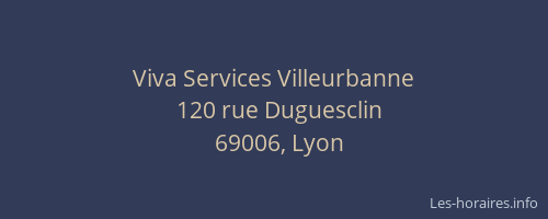 Viva Services Villeurbanne