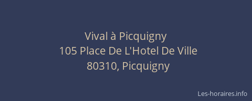 Vival &agrave; Picquigny