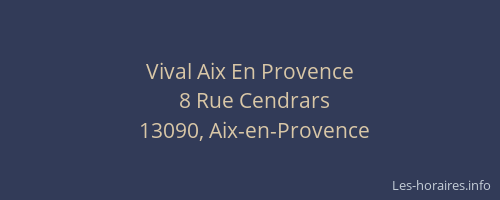 Vival Aix En Provence