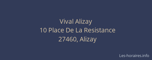 Vival Alizay