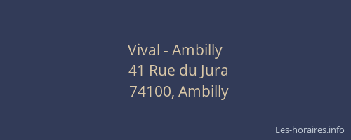 Vival - Ambilly