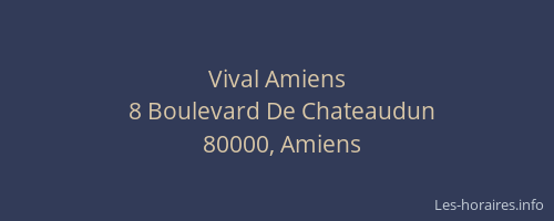 Vival Amiens
