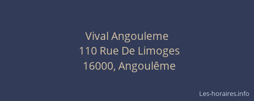 Vival Angouleme