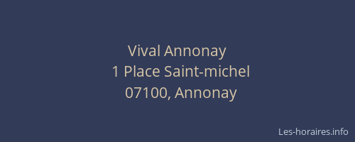 Vival Annonay