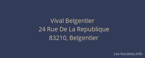Vival Belgentier