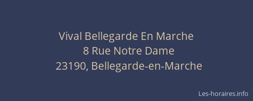 Vival Bellegarde En Marche