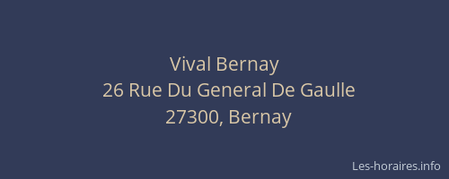 Vival Bernay
