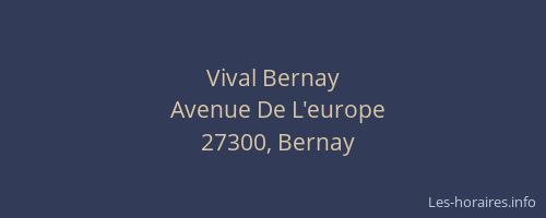 Vival Bernay