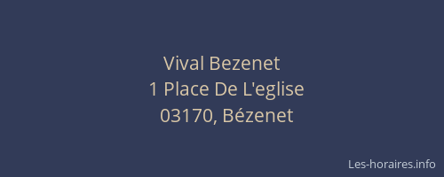 Vival Bezenet