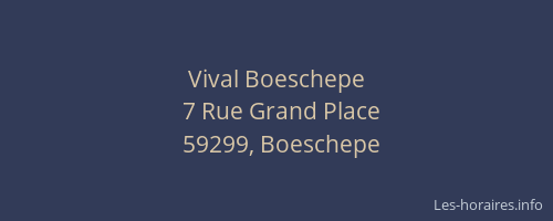 Vival Boeschepe