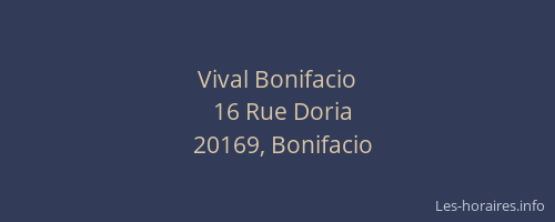 Vival Bonifacio