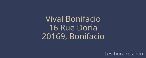 Vival Bonifacio