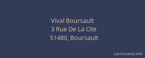 Vival Boursault