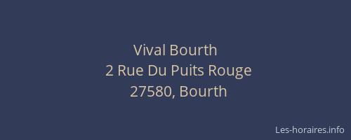 Vival Bourth