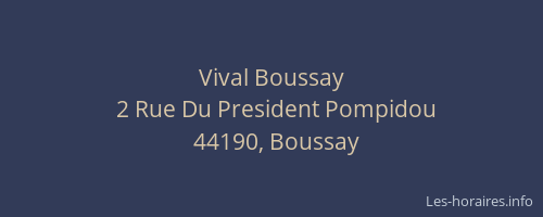 Vival Boussay