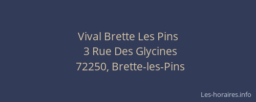 Vival Brette Les Pins