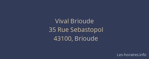 Vival Brioude