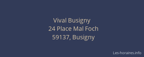 Vival Busigny