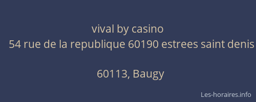 vival by casino